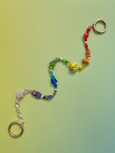 Load image into Gallery viewer, Rainbow Beaded Bag Chain