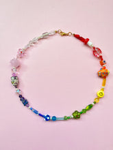 Load image into Gallery viewer, Rainbow Beaded Bag Chain