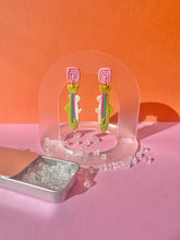 Load image into Gallery viewer, Rainbow Trout Earrings