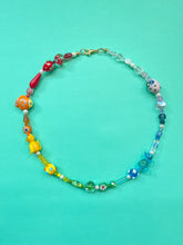 Load image into Gallery viewer, Rainbow Beaded Bag Chain