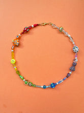 Load image into Gallery viewer, Rainbow Beaded Bag Chain