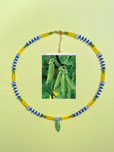 Load image into Gallery viewer, Pea Pod Beaded Necklace

