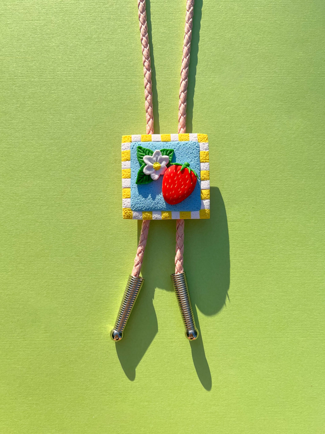 Strawberry Bolo Tie