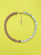 Load image into Gallery viewer, Sunset Split Beaded Necklace
