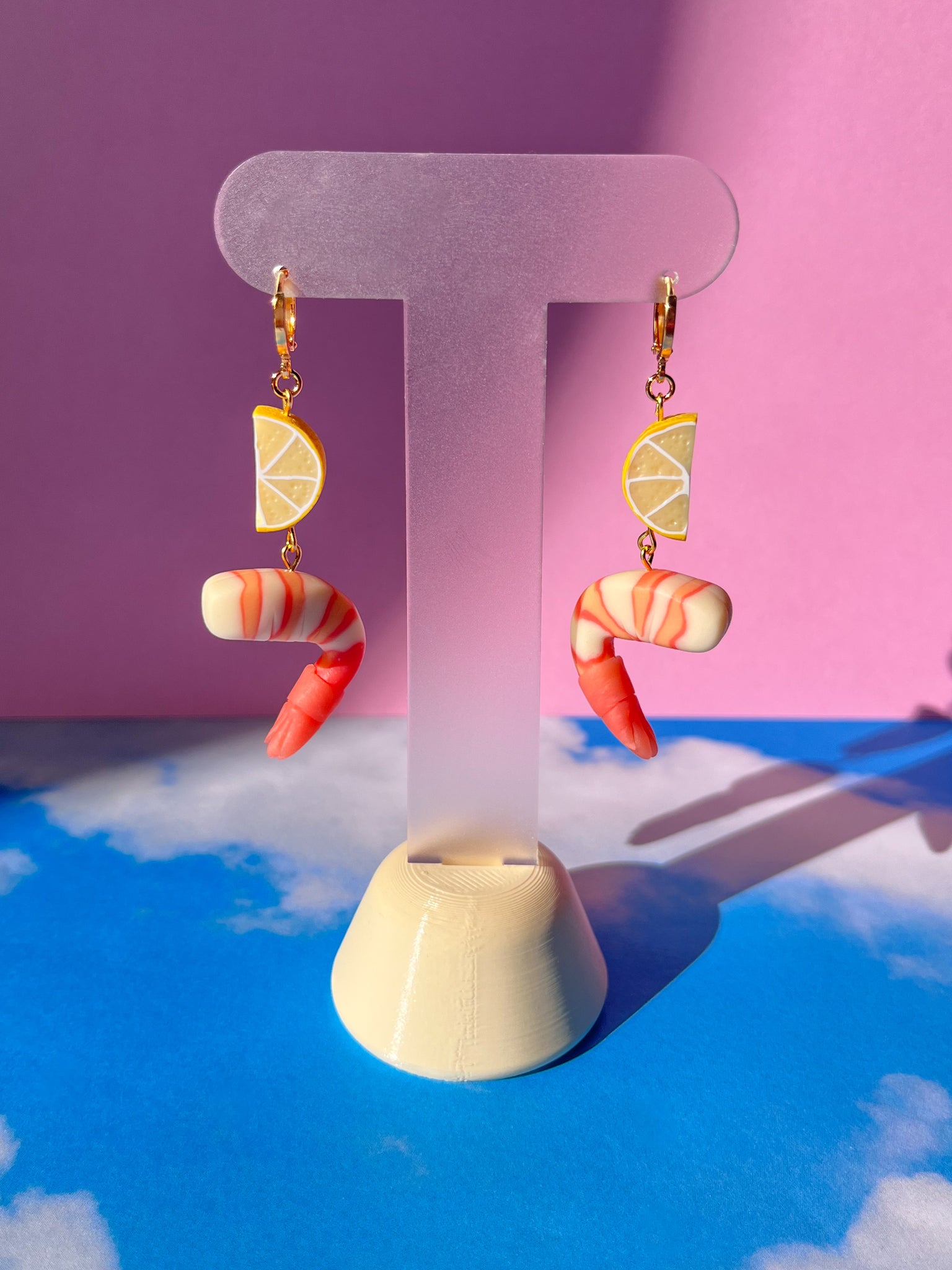 Shrimp Cocktail Earring – Altar Ware