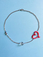 Load image into Gallery viewer, Earthworm Heart Necklace

