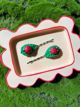 Load image into Gallery viewer, Lady Bug Hair Clips
