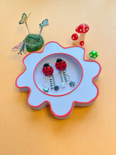 Load image into Gallery viewer, Ladybug Earrings
