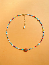 Load image into Gallery viewer, Tomato Beaded Necklace
