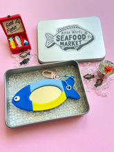 Load image into Gallery viewer, Fish Mirror Keychain
