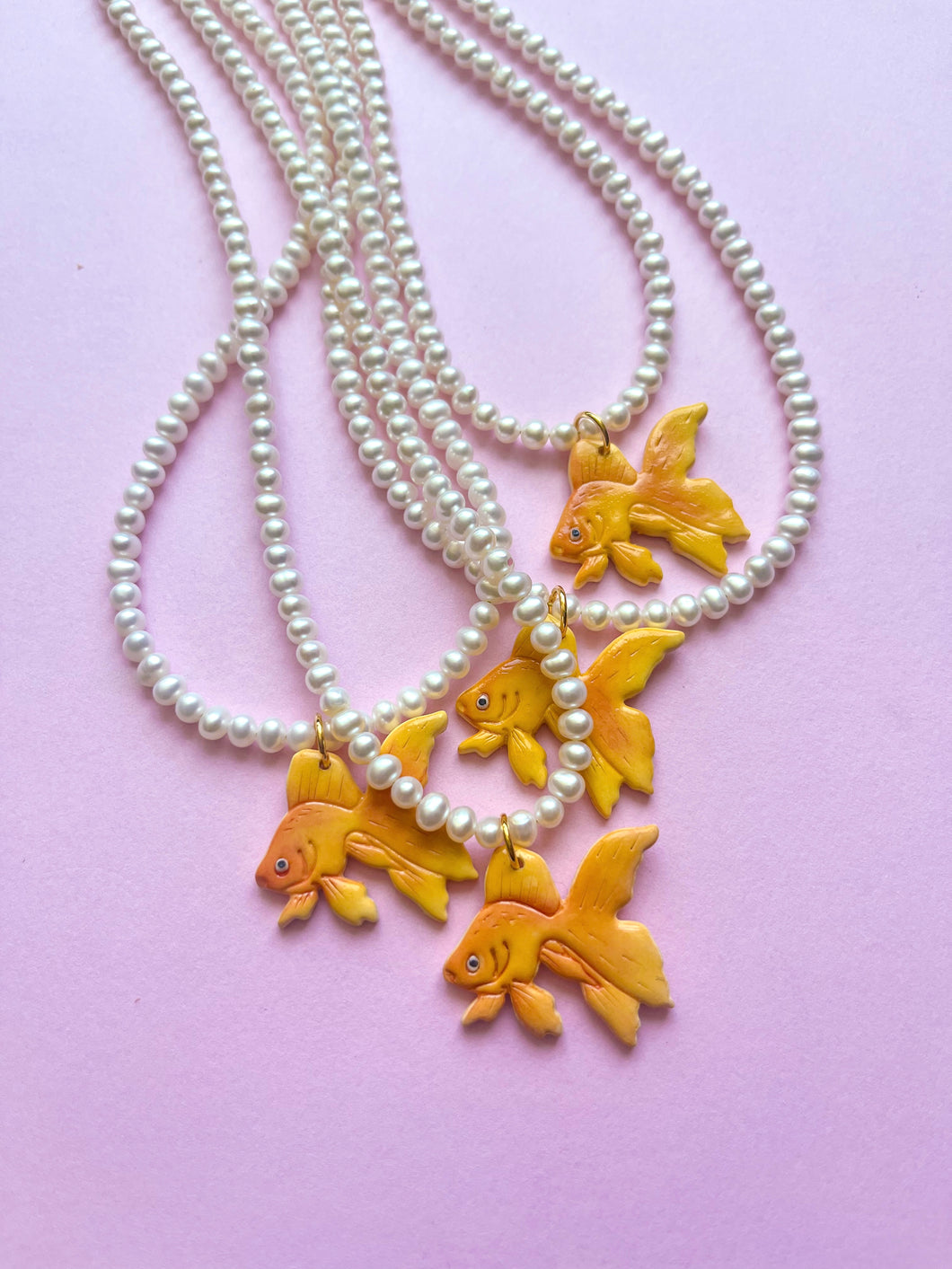 Goldfish Pearl Necklace