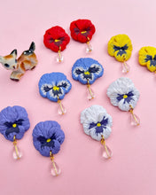 Load image into Gallery viewer, Pansy Earrings
