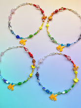 Load image into Gallery viewer, Rainbow Goldfish Beaded Necklace
