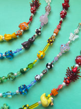 Load image into Gallery viewer, Rainbow Goldfish Beaded Necklace
