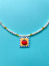 Load image into Gallery viewer, Tomato Tile Necklace
