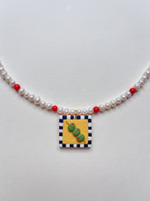 Load image into Gallery viewer, Olive Tile Necklace
