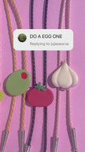 Load and play video in Gallery viewer, Egg Bolo Tie
