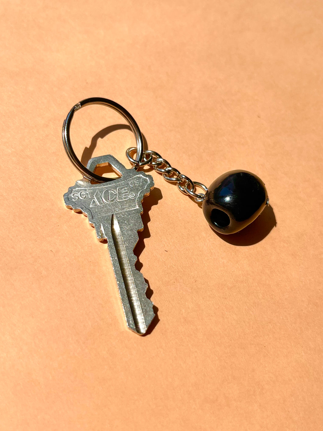 Black Olive Keychain
